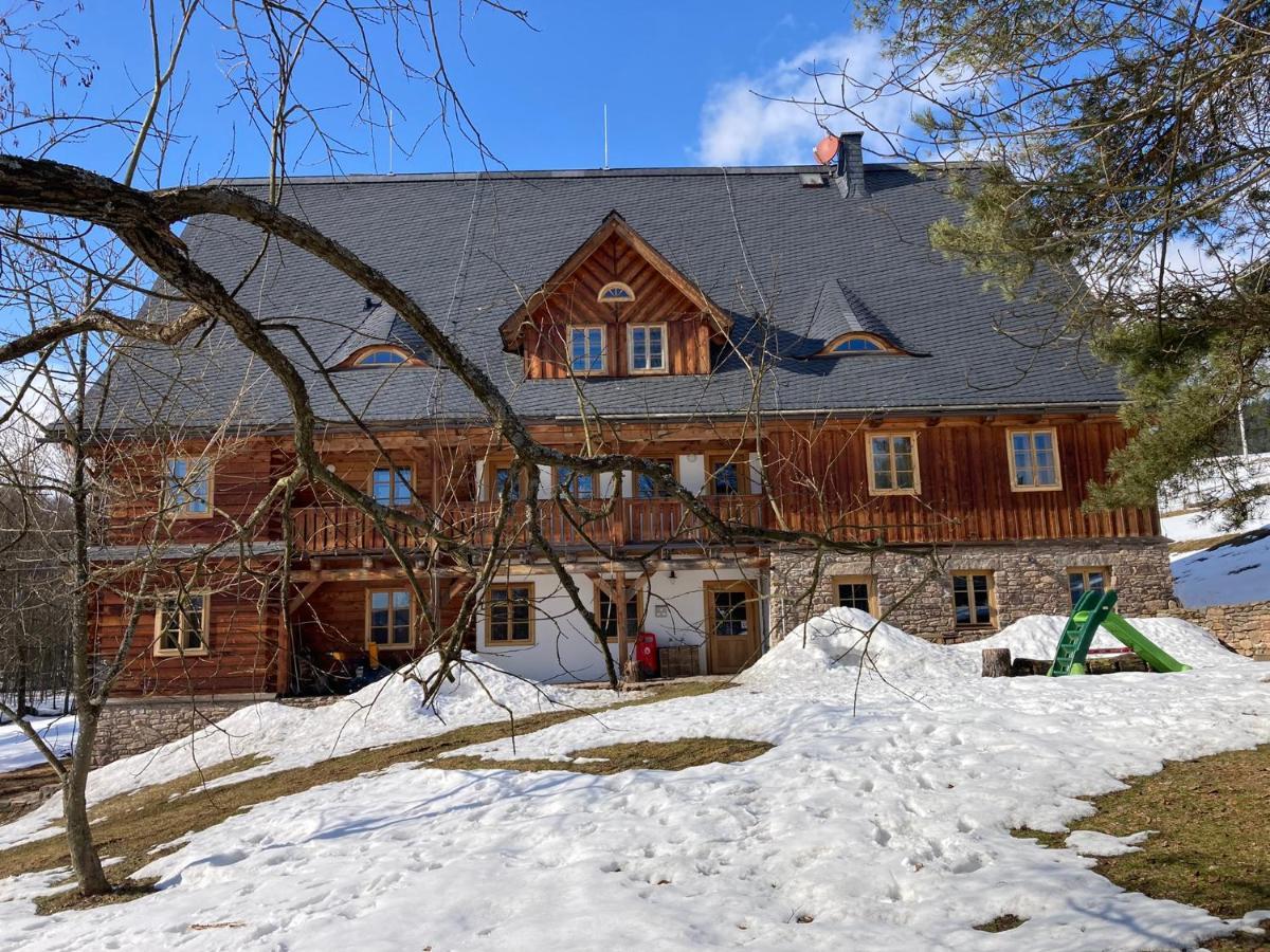 Samota U Hadince Hotell Bartosovice v Orlickych Horach Eksteriør bilde